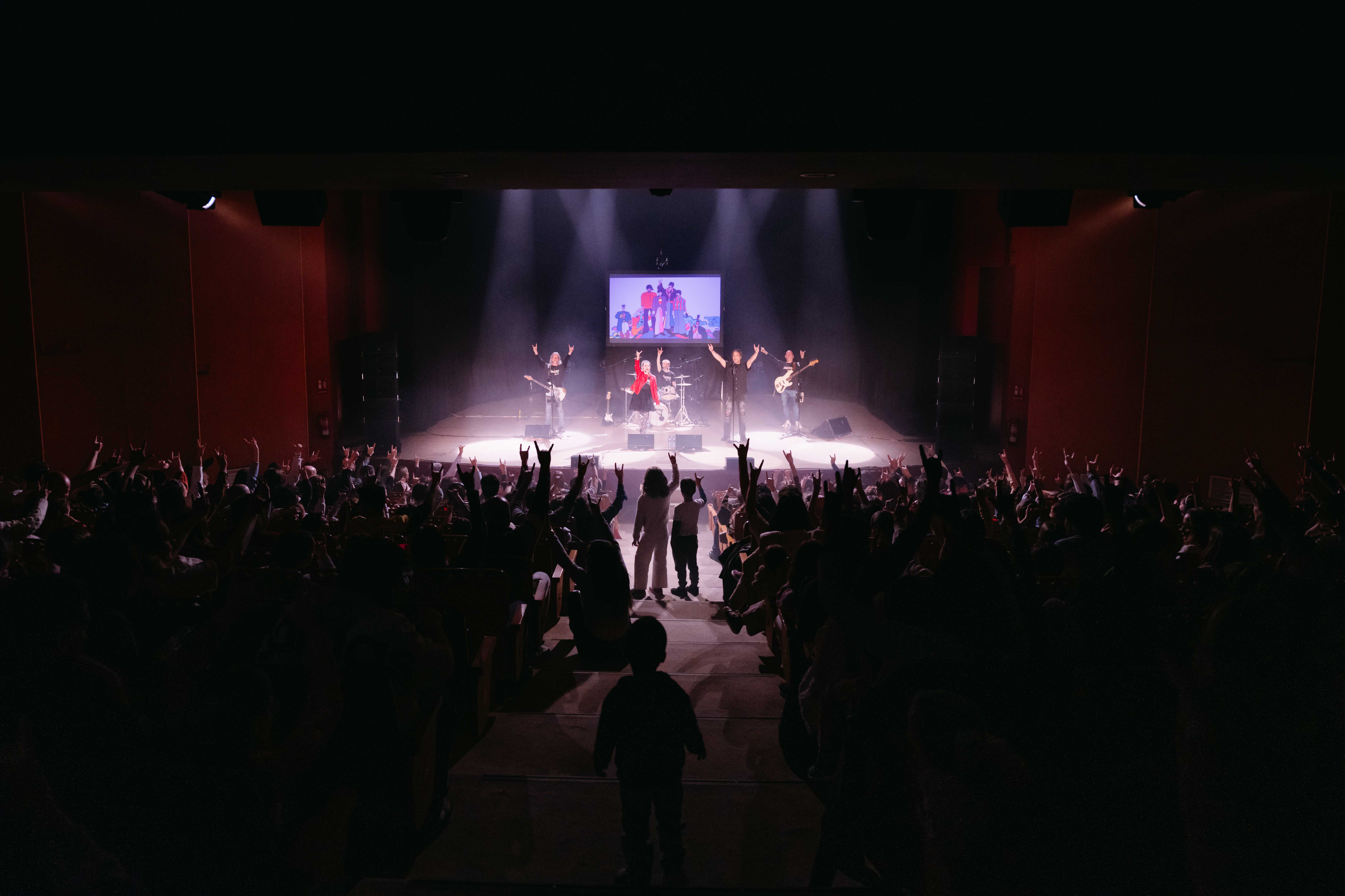 ¡Kids Rock Family hizo vibrar el Auditorio Joaquín Rodrigo de Las Rozas!