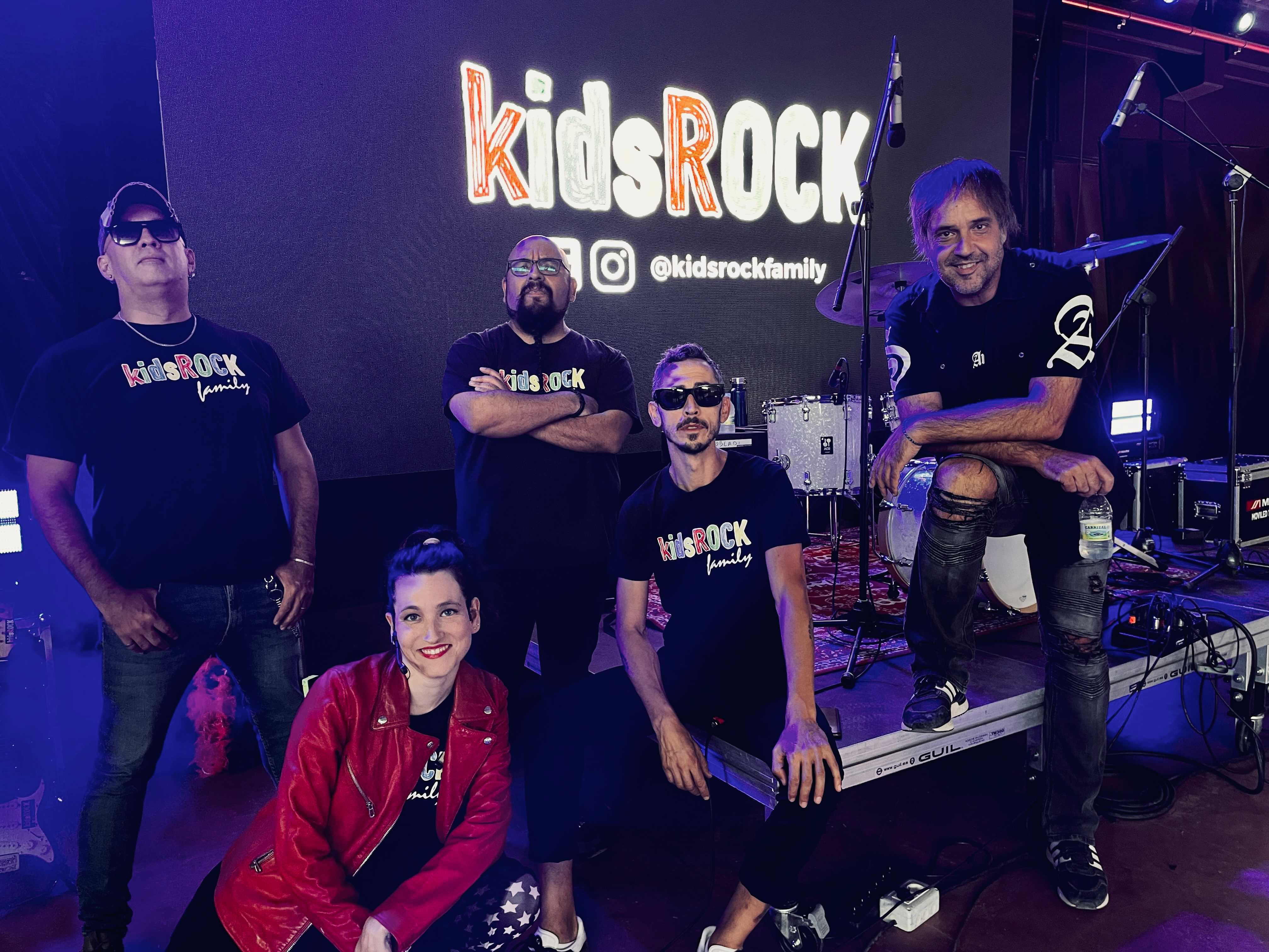 Kids Rock Family hizo vibrar Mallén con la magia del rock