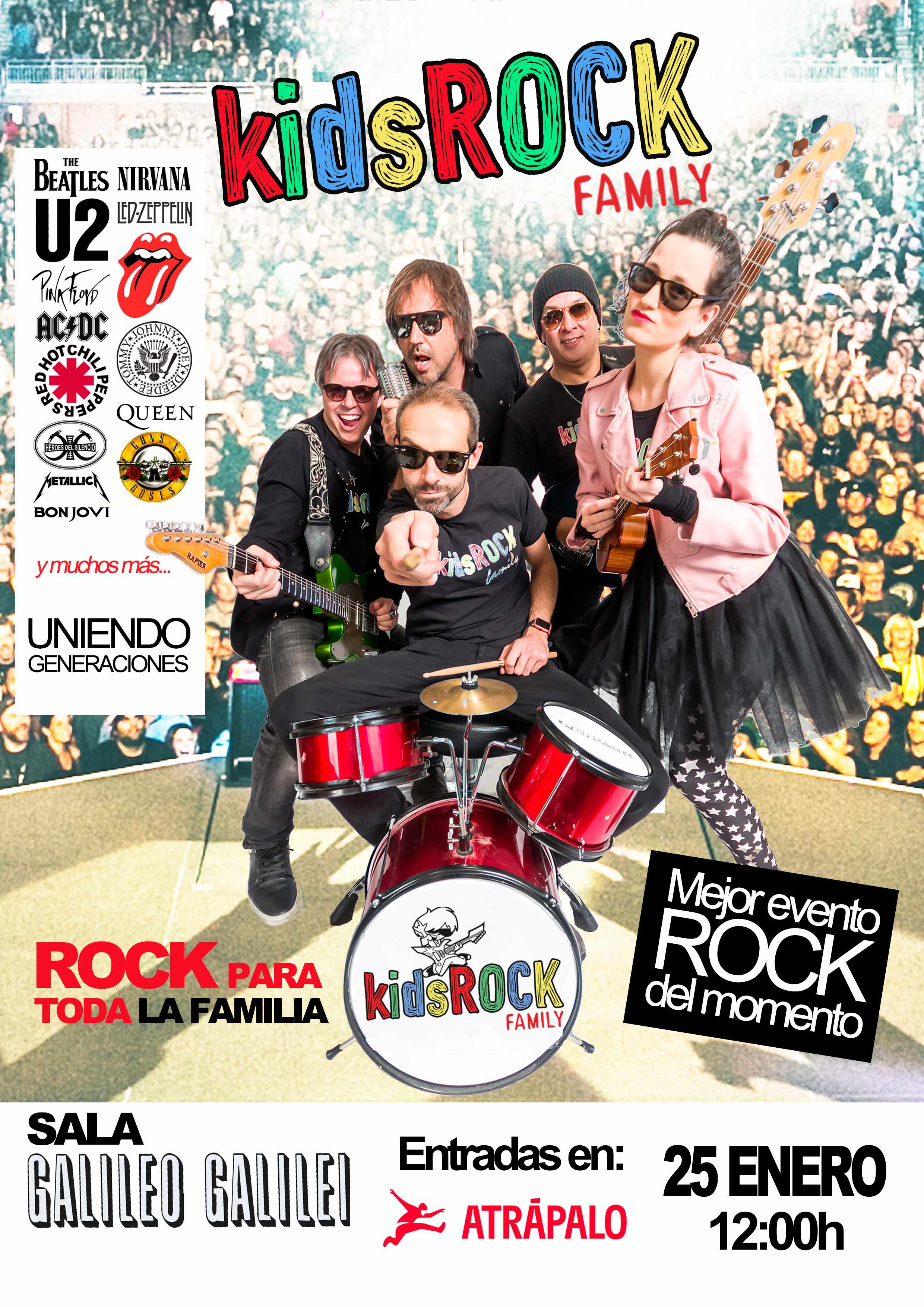 Gana una guitarra Kids Rock Family